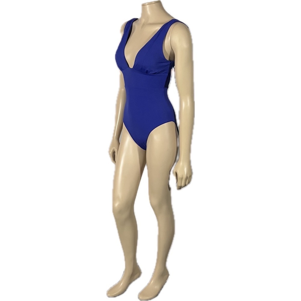 NWT Andie x Iskra collab Mykonos One piece Swimsuit in blue